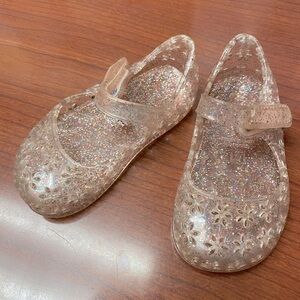 Light Pink Toddler Girl Jellies - Size 3